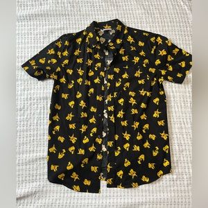 Pikachu Button Up